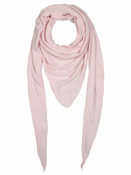 Sella Pointed Scarf Light Pink