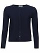Lucca Cashmere Short Cardigan Navy