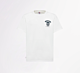 T-shirt Tennis Club Man Badge White