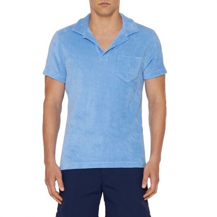 Orlebar brown towelling polo clearance